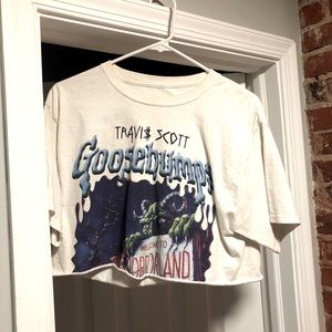 travis scott cropped tees